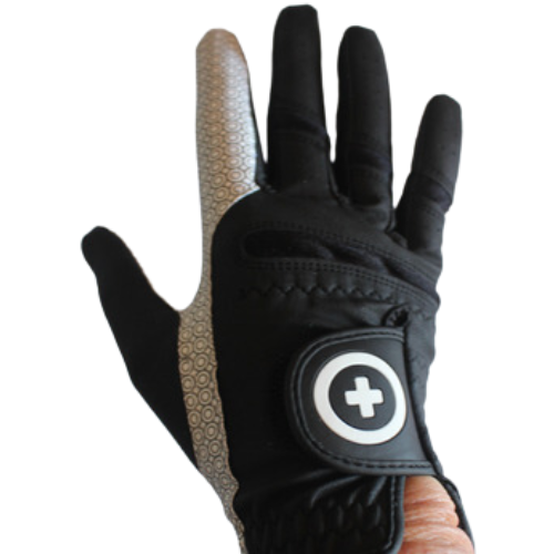 Vision Premium X-Grip 3.0 Washable Black Golf Glove - Tiffany Mika