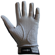 Vision Premium X-Grip 3.0 Washable Black Golf Glove - Pairs