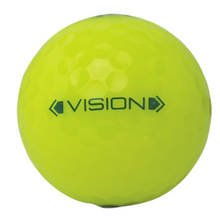Vision ProSoft 808 Golf Balls - Yellow (Gloss Finished)